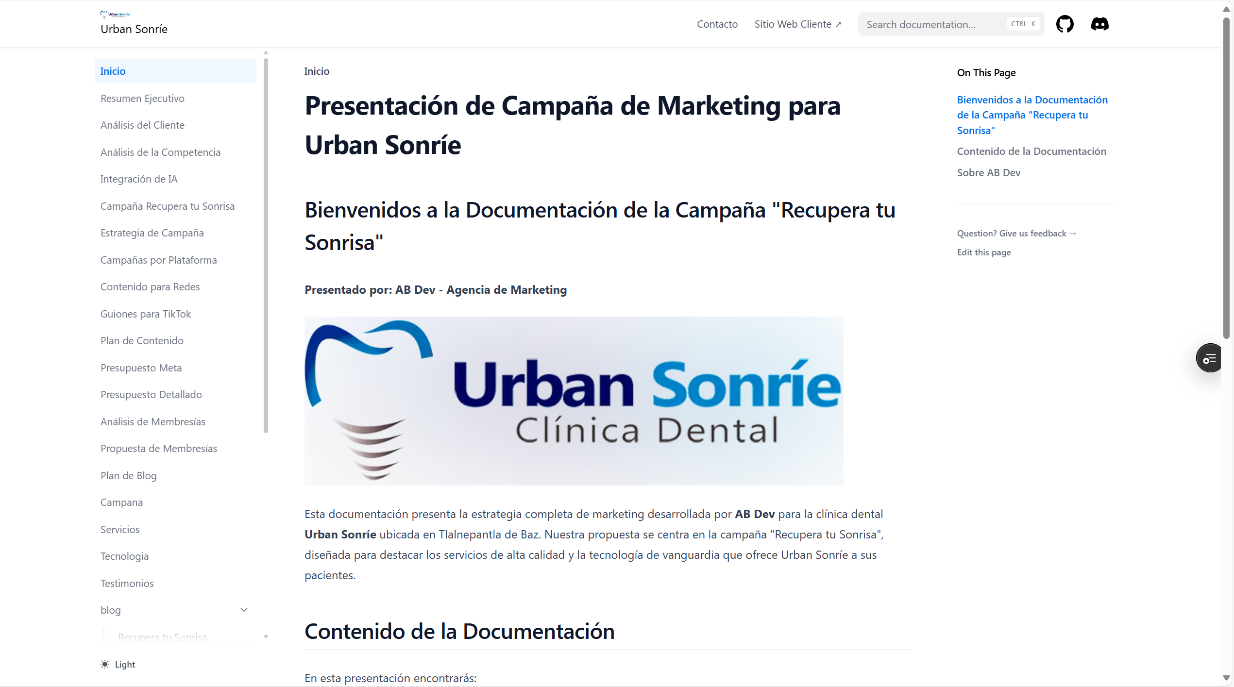 Docs Análisis de Clínica Dental
